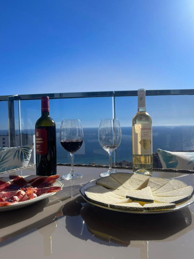 Sunset Waves Benidorm Julieta Vistas Al Mar Premium 200 Mt2 Con Jacuzzi En Terraza Exterior foto